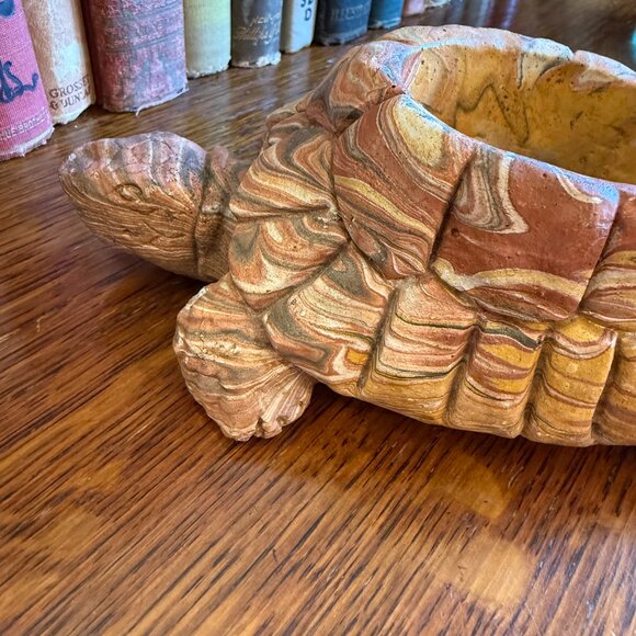 Comanche Pottery Turtle Planter - Picture 14 of 14